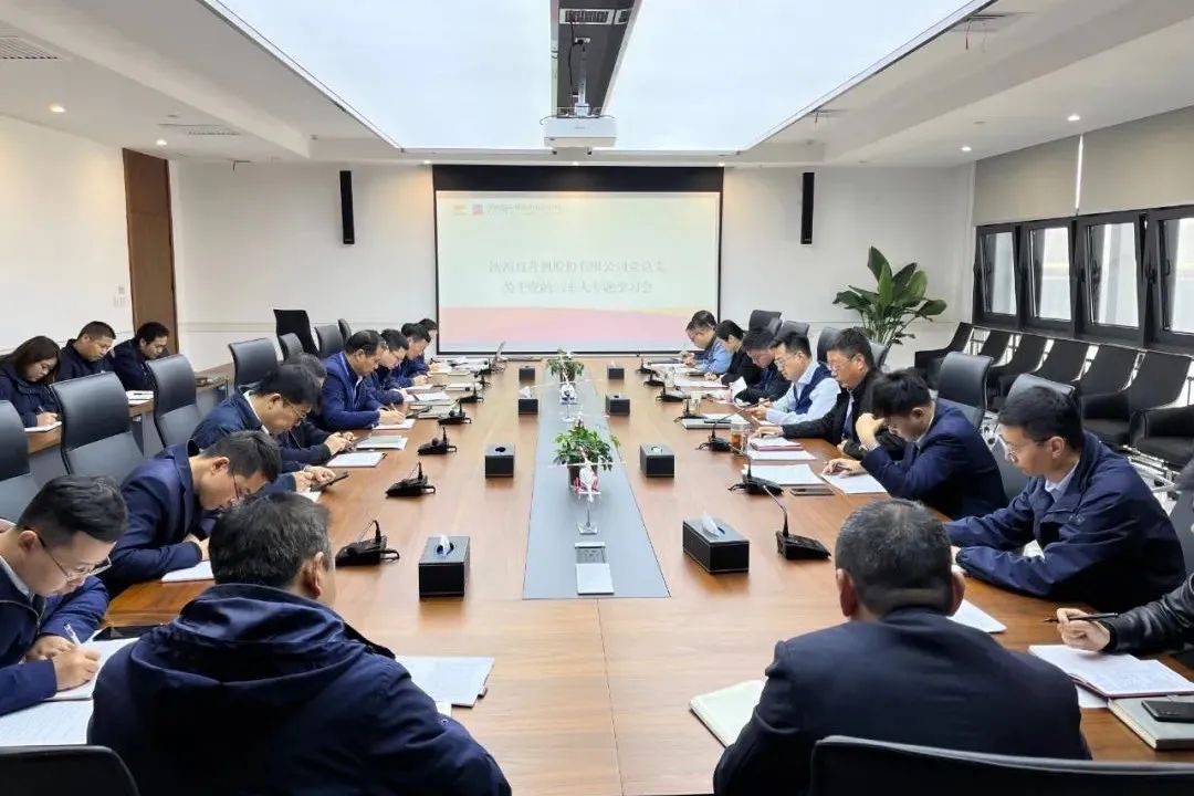 陜直股份、秦漢通航傳達(dá)學(xué)習(xí)貫徹黨的二十大精神