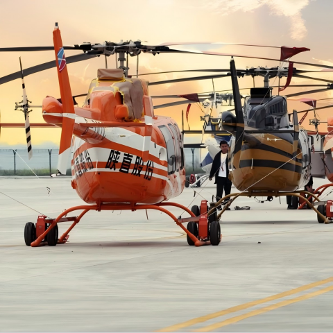 跟隨Bell407直升機，一起俯瞰祖國壯麗河山！【第二期】